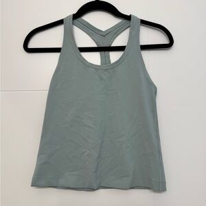 Lululemon Cool Racerback Short Tank Top - silver blue size 6
